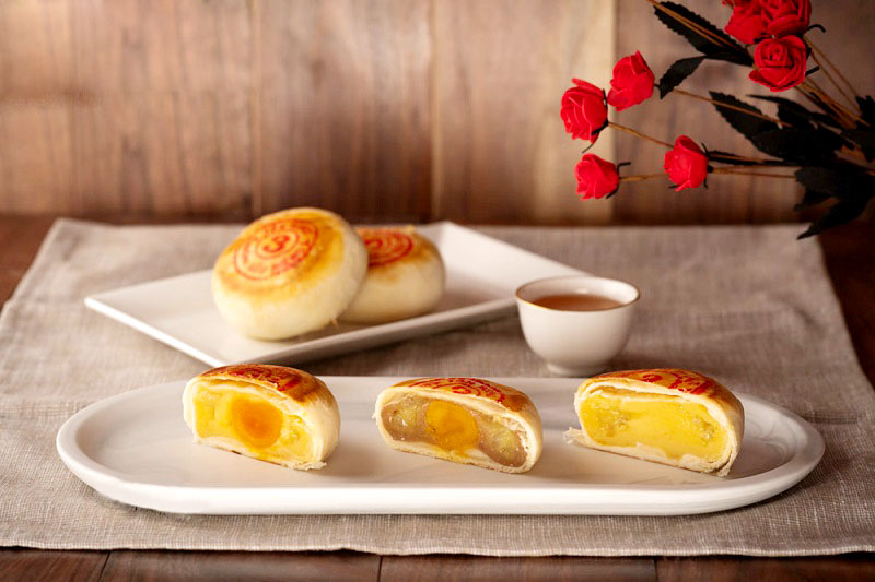 Bánh Pía Sóc Trăng, ly trà